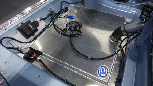 Fuel Your 65-70 Mustang Coyote Swap Project with Revology Performance’s Bolt-In EFI Fuel Tank