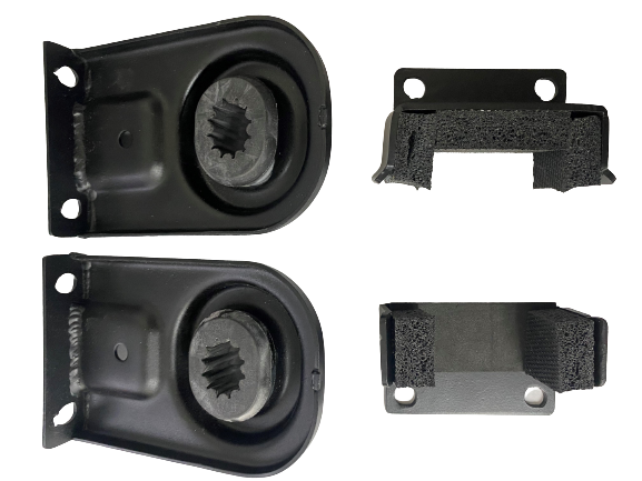 Revology 11210 - Revology Radiator and Fan Mount Kit | Supercharged Coyote Engine Swap