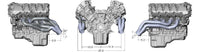 Ultimate Headers 472031 - Ultimate Headers DSE Aluma-frame Coyote Engine Swap Header Package
