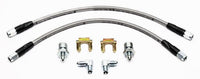 Wilwood 220-9886 - Wilwood Stainless Steel Braided Flexline Brake Hose