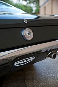 Scott Drake C5ZZ-5255-FF - Scott Drake 1965-1966 Mustang GT Trumpet Style Universal Exhaust Tips