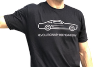 Revology NL 3600-BLK - Revology Black Unisex T-Shirt