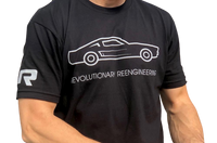 Revology NL 3600-BLK - Revology Black Unisex T-Shirt