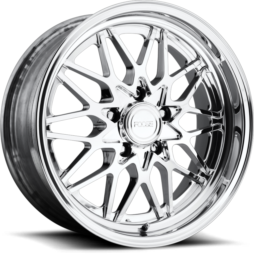 FOOSE F251 - FOOSE Phoenix 2PC 5 Lug Polished Wheel Set