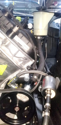 Revology 31100 - Revology Hydroboost Power Steering Hydraulic Lines and Fittings Kit For Naturally Aspirated Coyote Engine