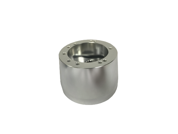 Volante STH1008SIL - Volante 6-Bolt Silver Steering Wheel Hub Adapter