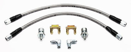 Wilwood 220-9886 - Wilwood Stainless Steel Braided Flexline Brake Hose
