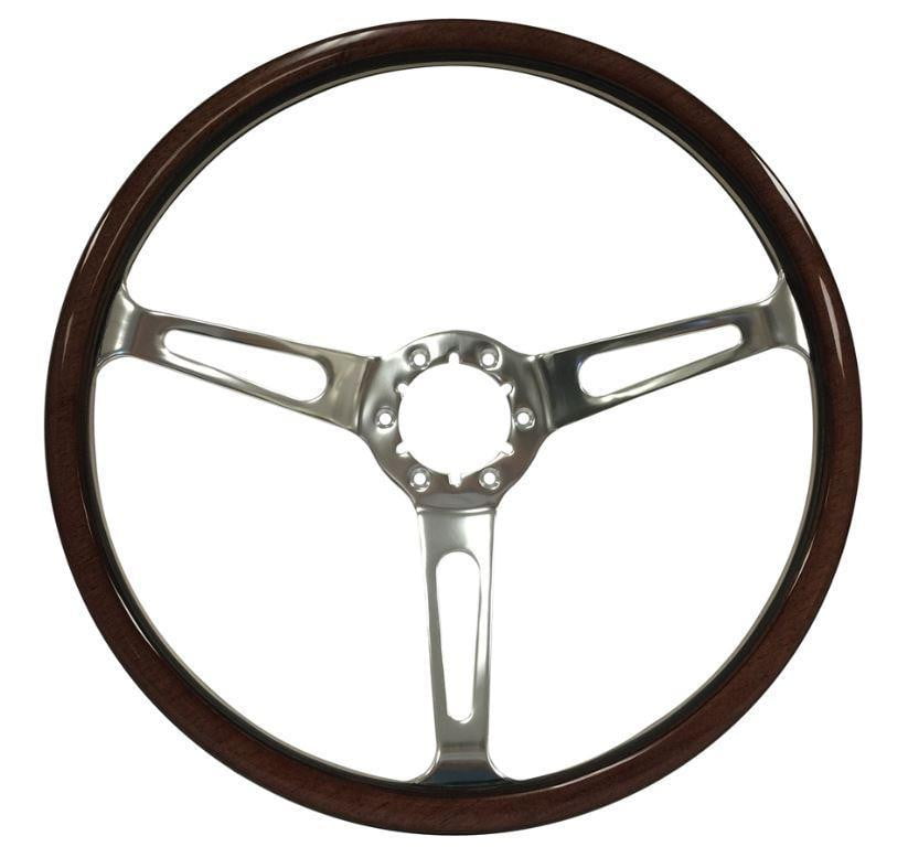 Volante ST3554-1A18 - Volante 6 Bolt Espresso Wood Steering Wheel