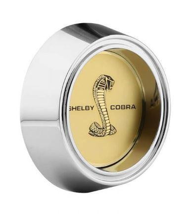 Legendary Wheel Company HC018 - Legendary Wheel Company 1965-1973 Mustang Shelby Cobra Gold Style Wheel Center Cap