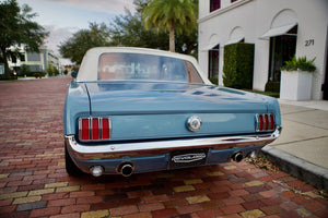 Scott Drake C5ZZ-5255-FF - Scott Drake 1965-1966 Mustang GT Trumpet Style Universal Exhaust Tips